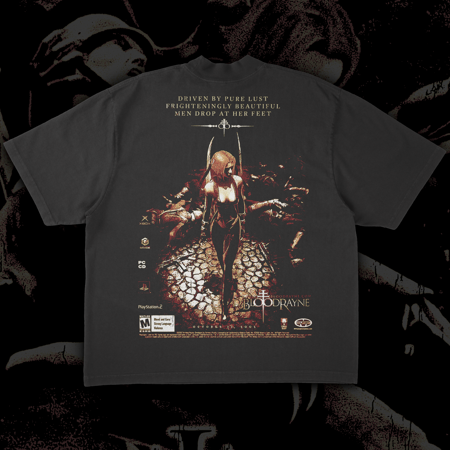BloodRayne - Front and Back Tee