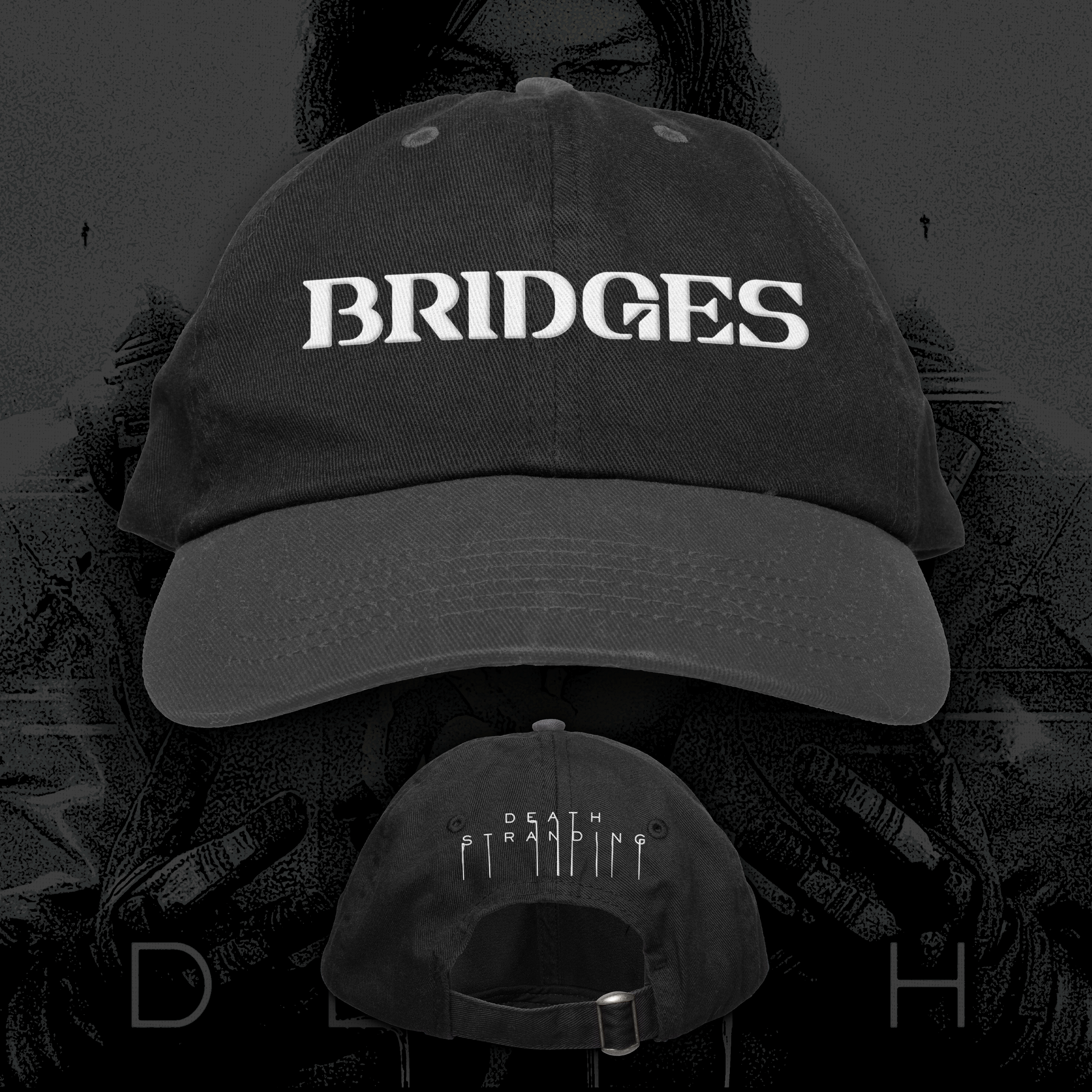 Death Stranding - Bridges - Dad Hat – Prestige Merch Supply Death Stranding - Bridges - Dad Hat – Prestige Merch Supply