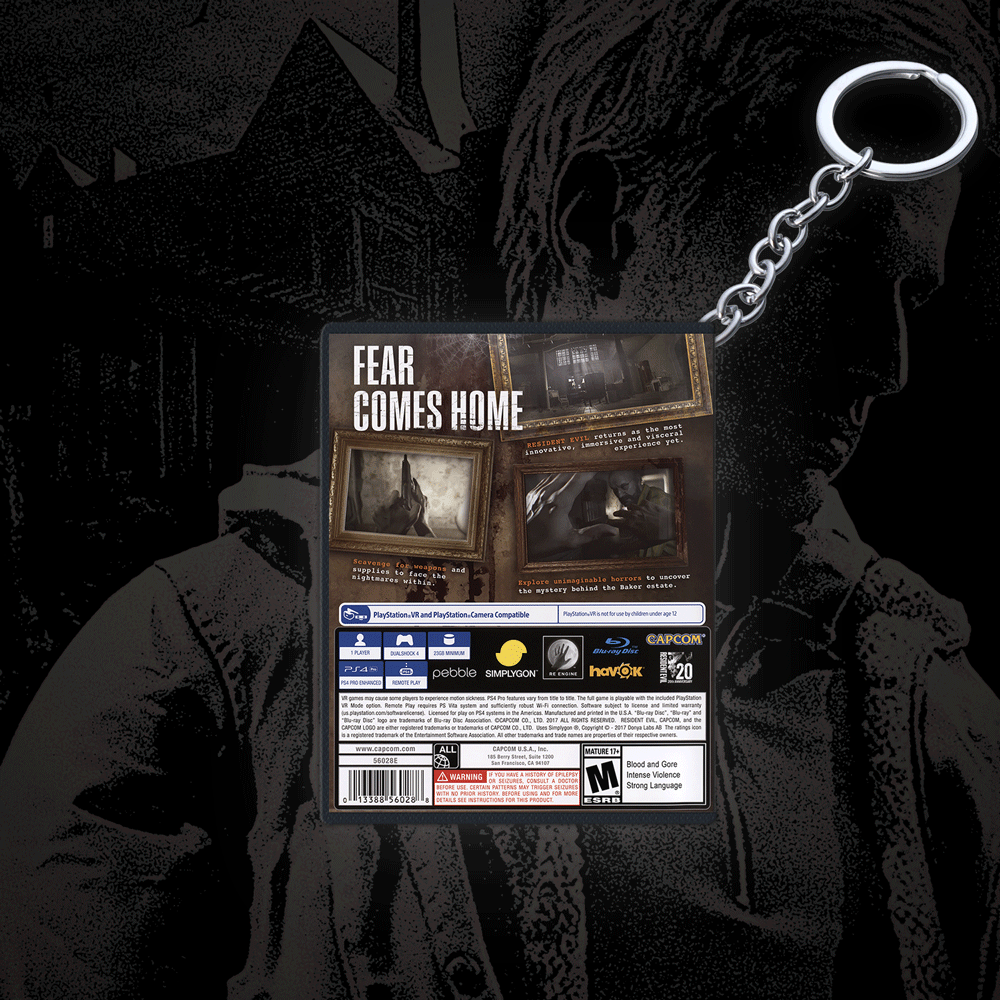 Resident Evil 7 - Keychain
