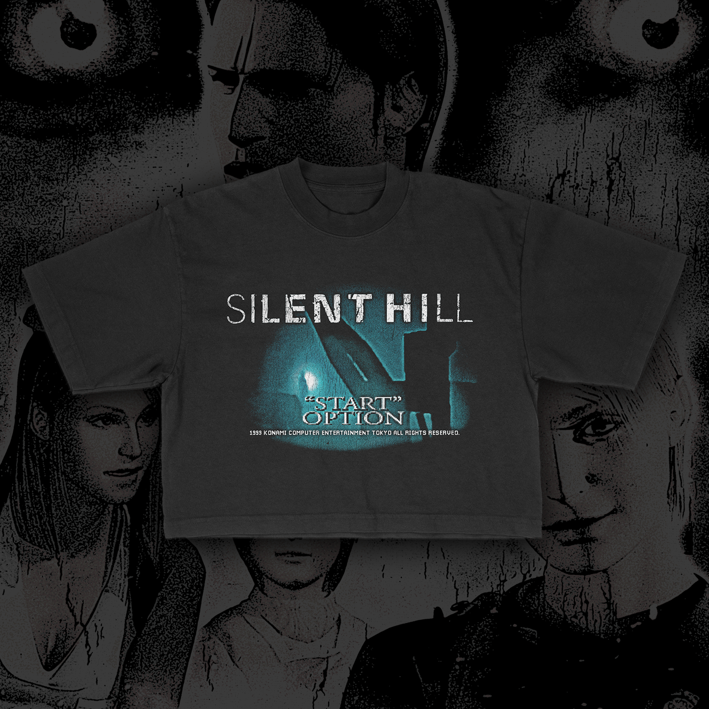 Silent Hill - Heavyweight Crop Top