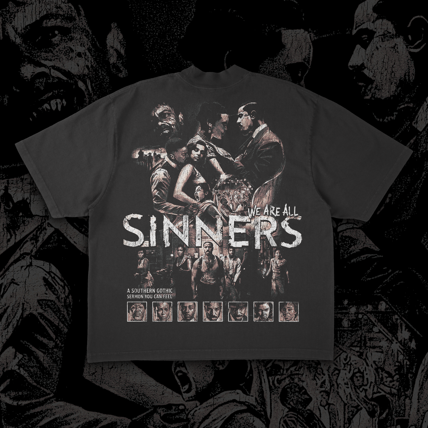 SINNERS - Front and Back Tee