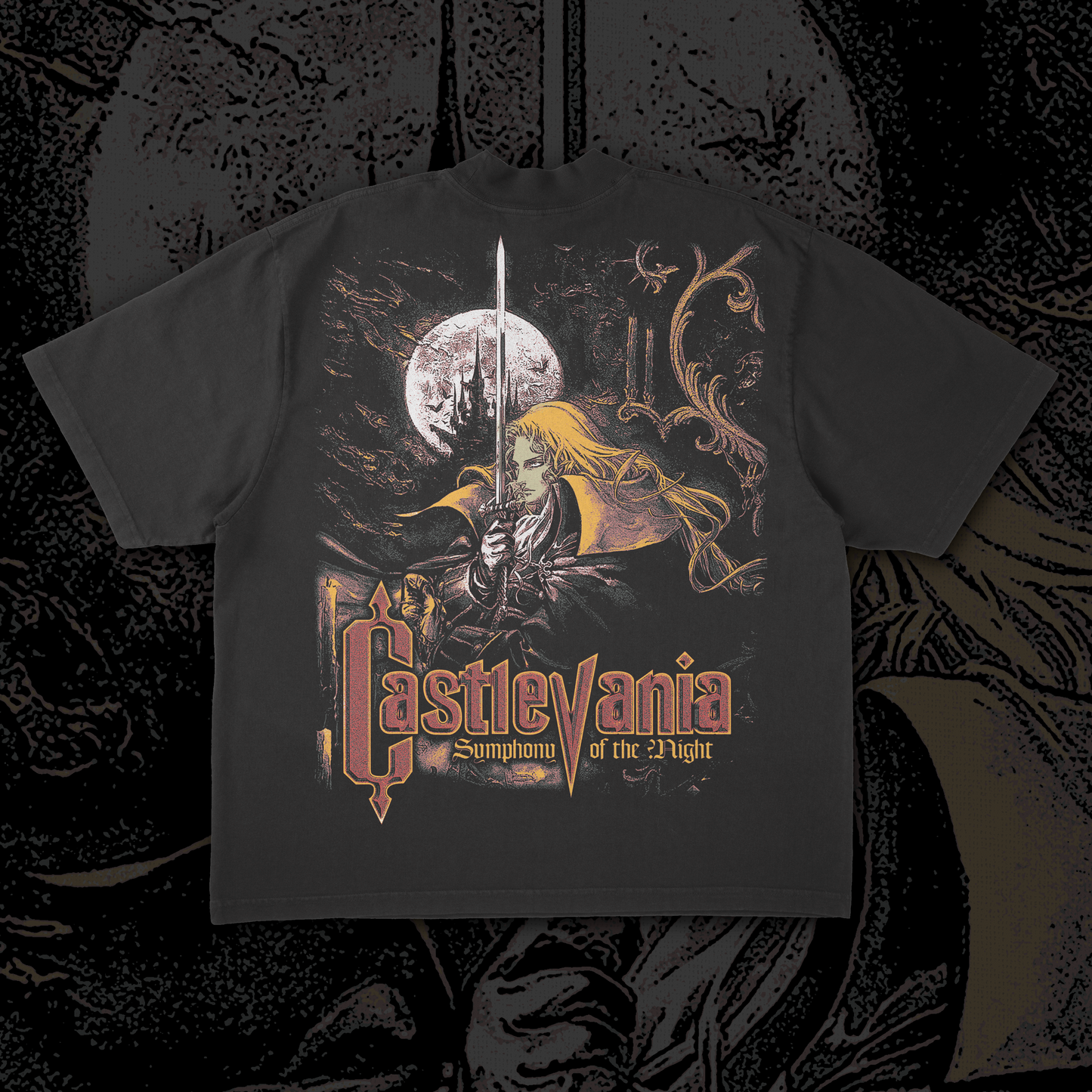 Castlevania - Heavyweight Boxy Tee