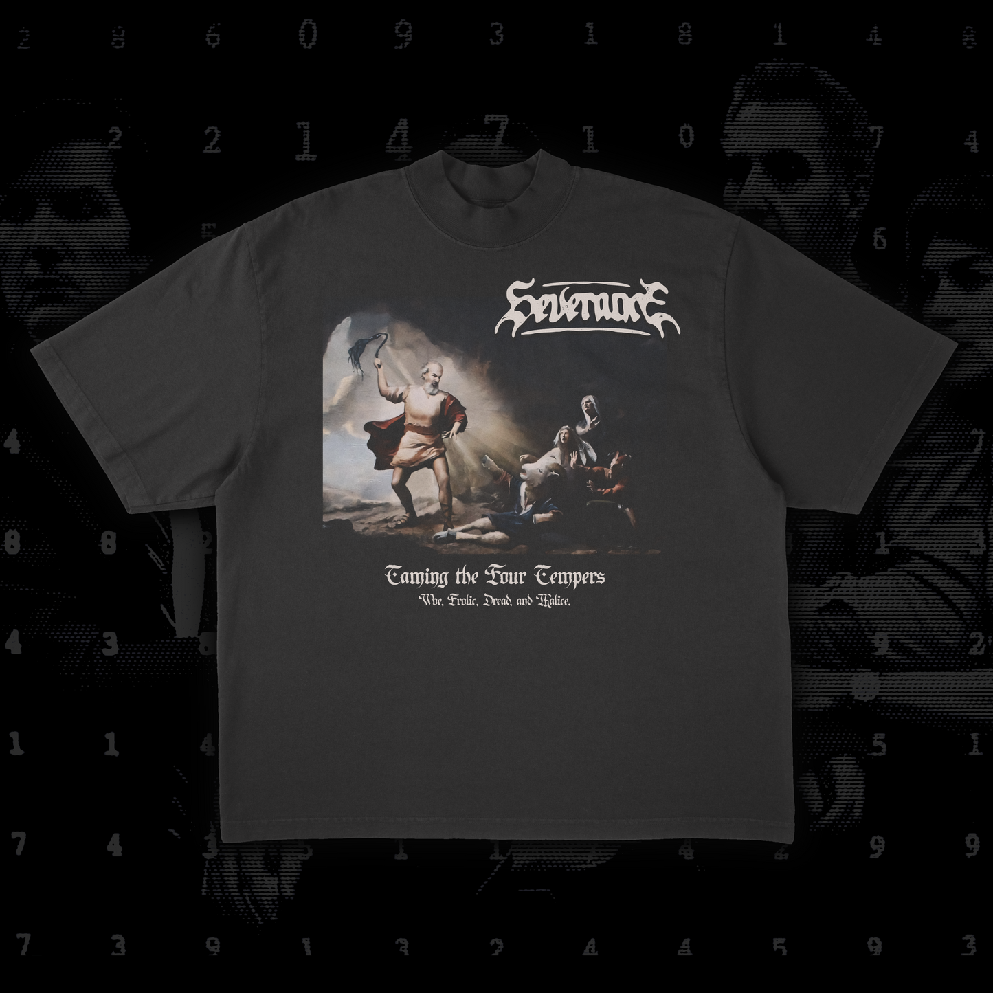 Severance - Taming the Four Tempers - Metal Tee