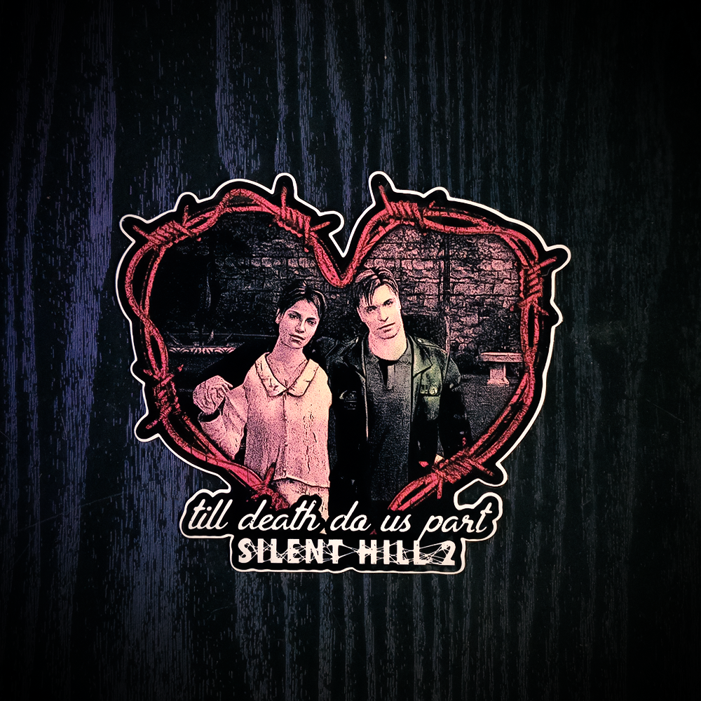 Silent Hill 2 - Till Death Do Us Part - Vinyl Sticker