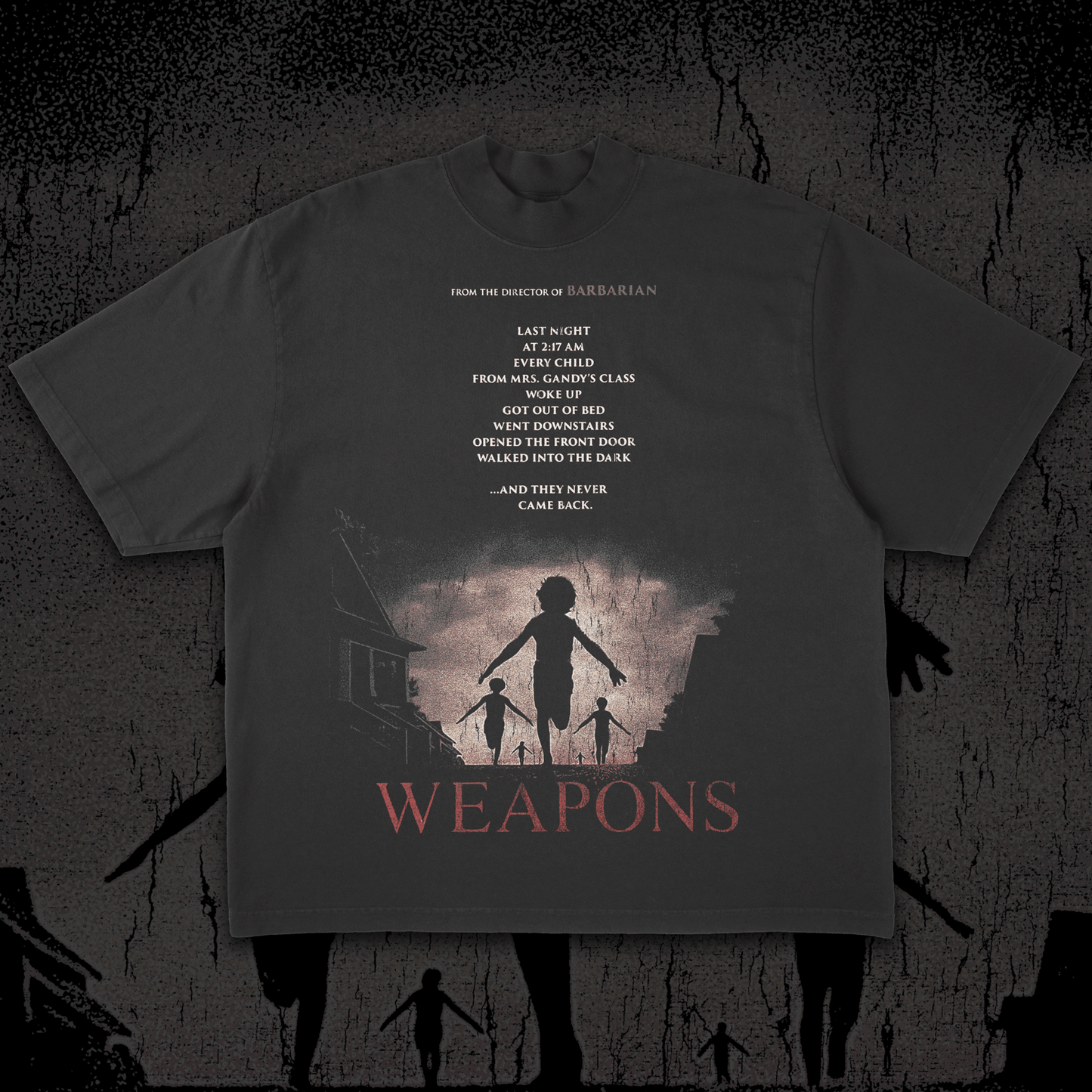 WEAPONS - Poster Tee