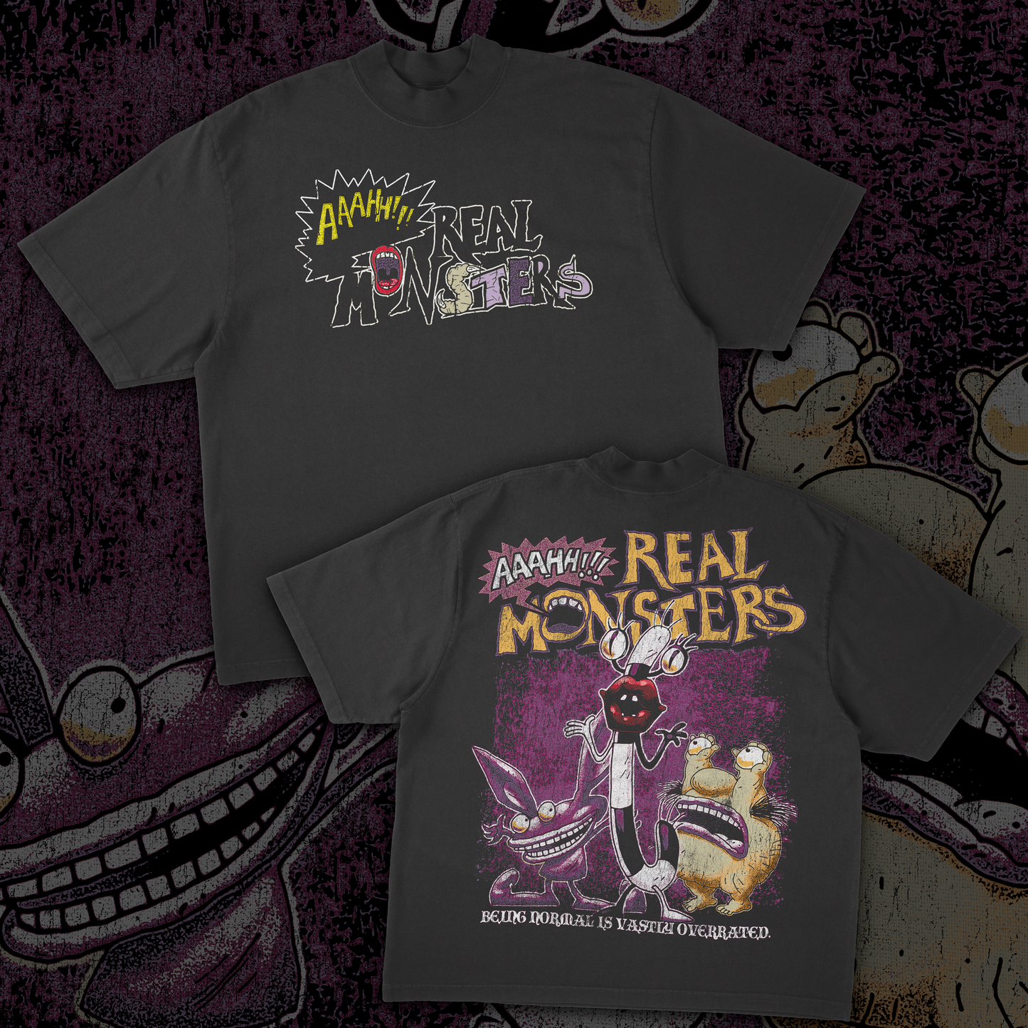 AHH! Real Monsters - Boxy Tee