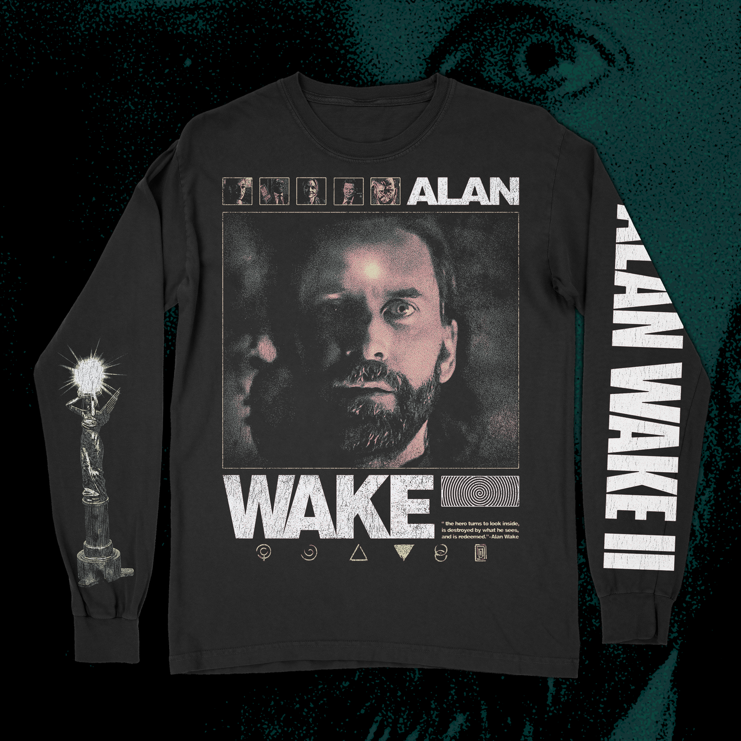Alan Wake II - It's a Spiral - Longsleeve
