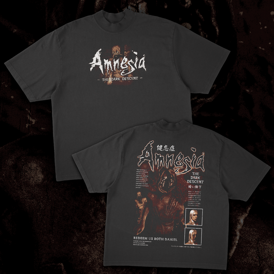 Amnesia - The Dark Descent - Heavyweight Boxy Tee