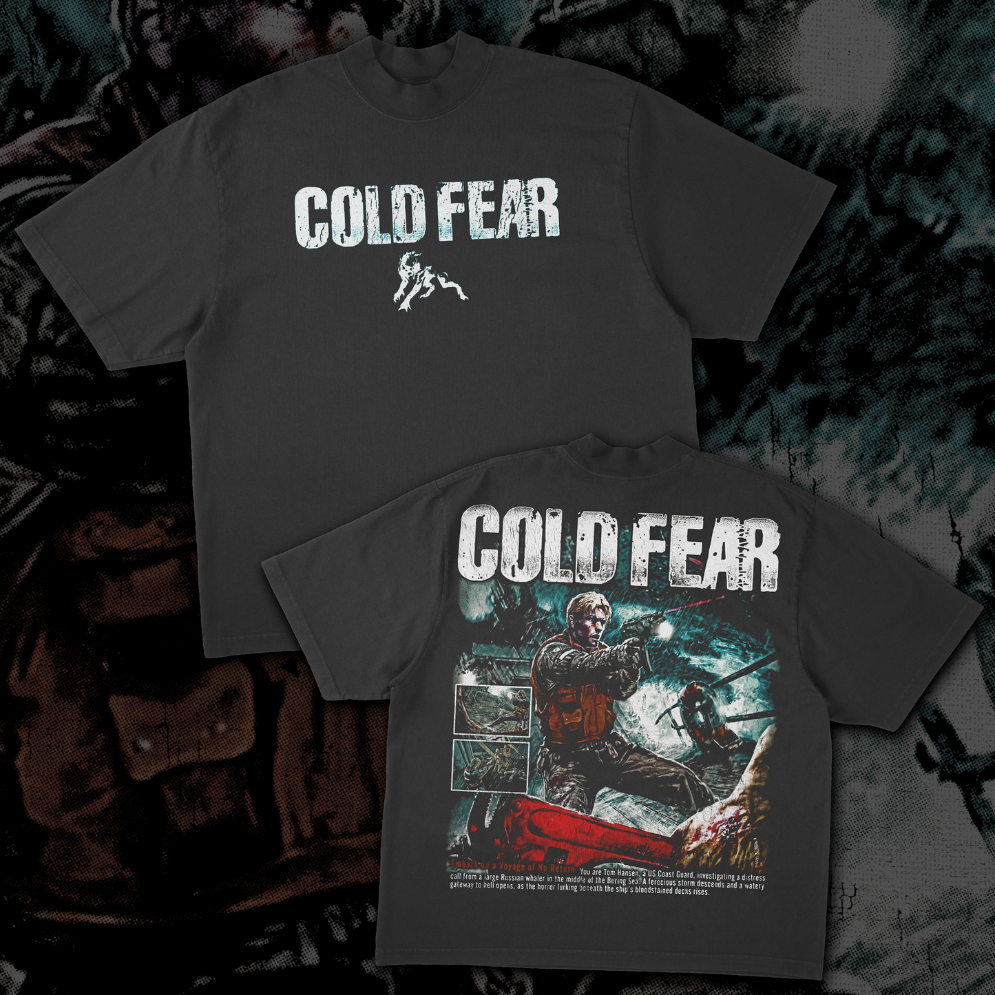 COLD FEAR - Heavyweight Boxy Tee