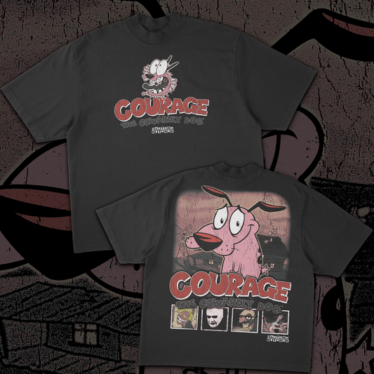 Courage the Cowardly Dog - Boxy Tee