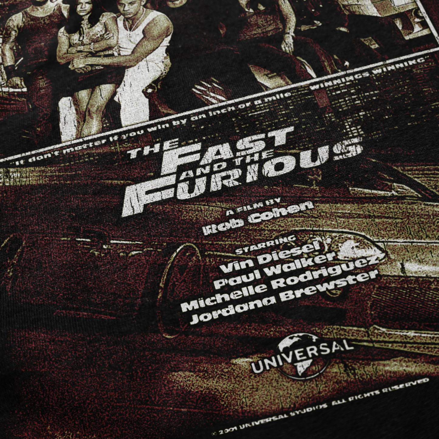 The Fast and the Furious - Heavyweight Boxy Tee