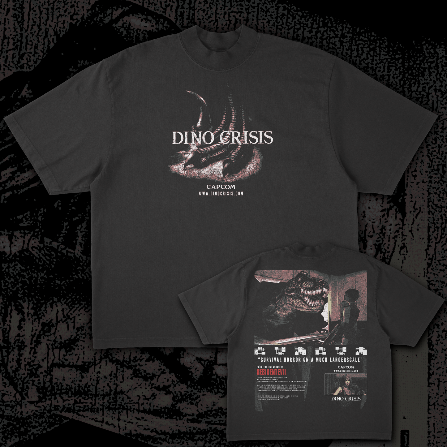 DINO CRISIS - Heavyweight Boxy Tee