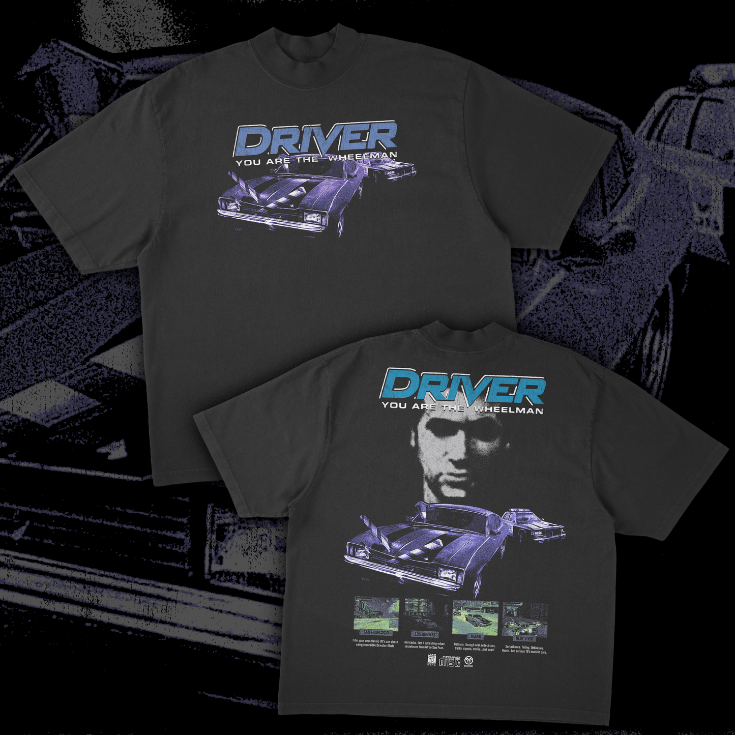 Driver - (Re-release) - Heavyweight Boxy Tee