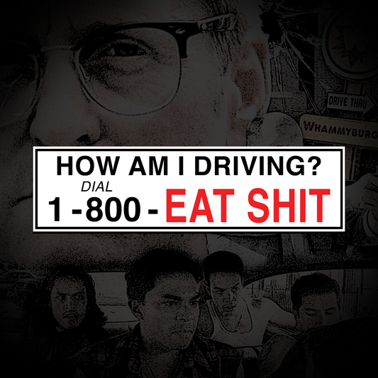 FALLING DOWN - How am I driving? - Bumper Sticker