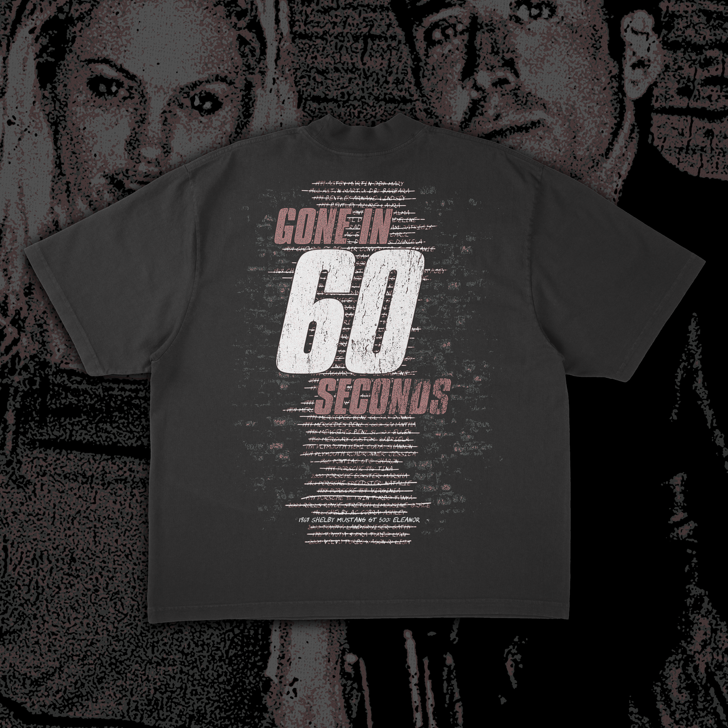 Gone in 60 Seconds - Heavyweight Boxy Tee