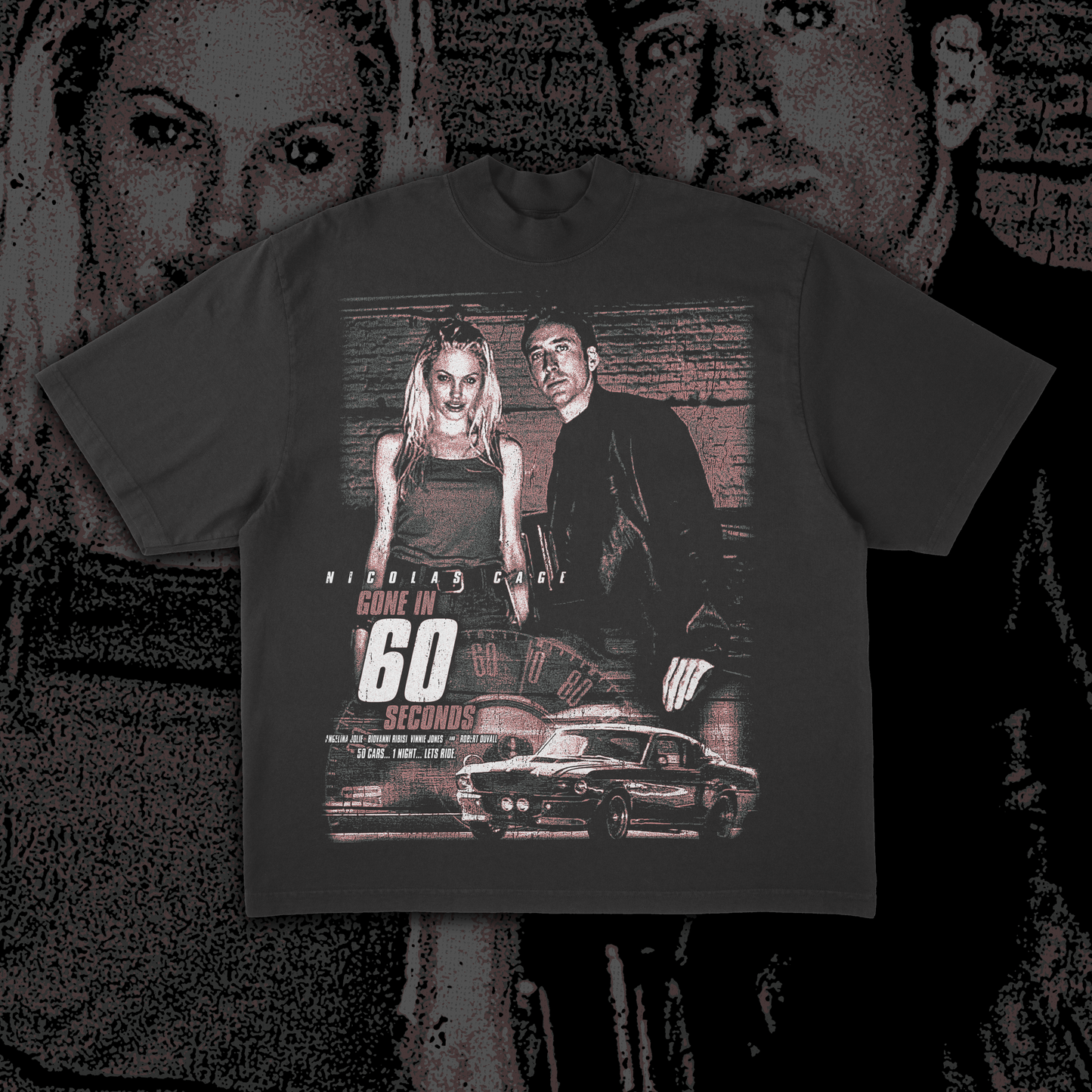 Gone in 60 Seconds - Heavyweight Boxy Tee