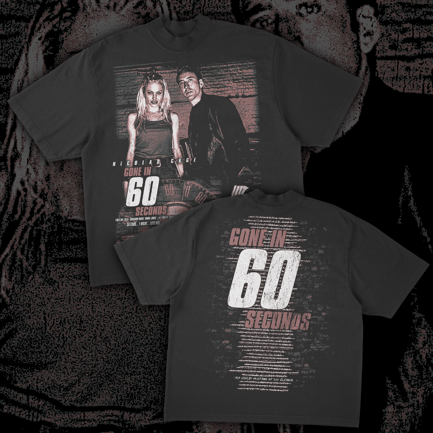 Gone in 60 Seconds - Heavyweight Boxy Tee