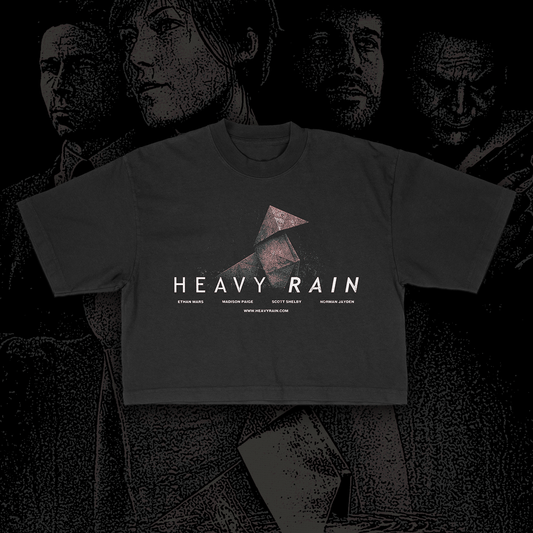 Heavy Rain- Heavyweight Crop Top