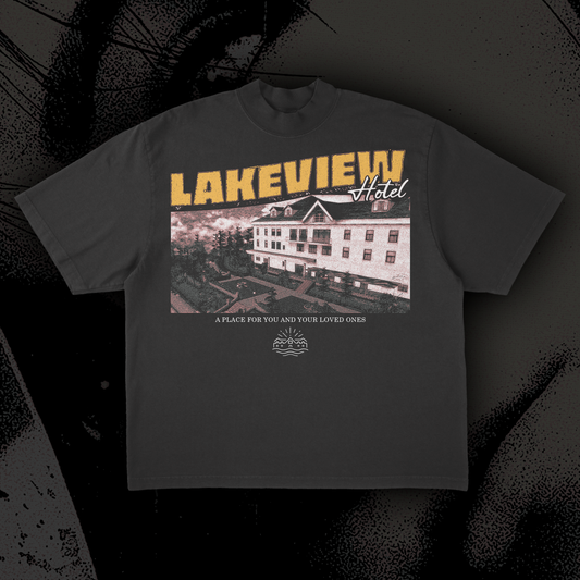 Lakeview Hotel - Postcard tee