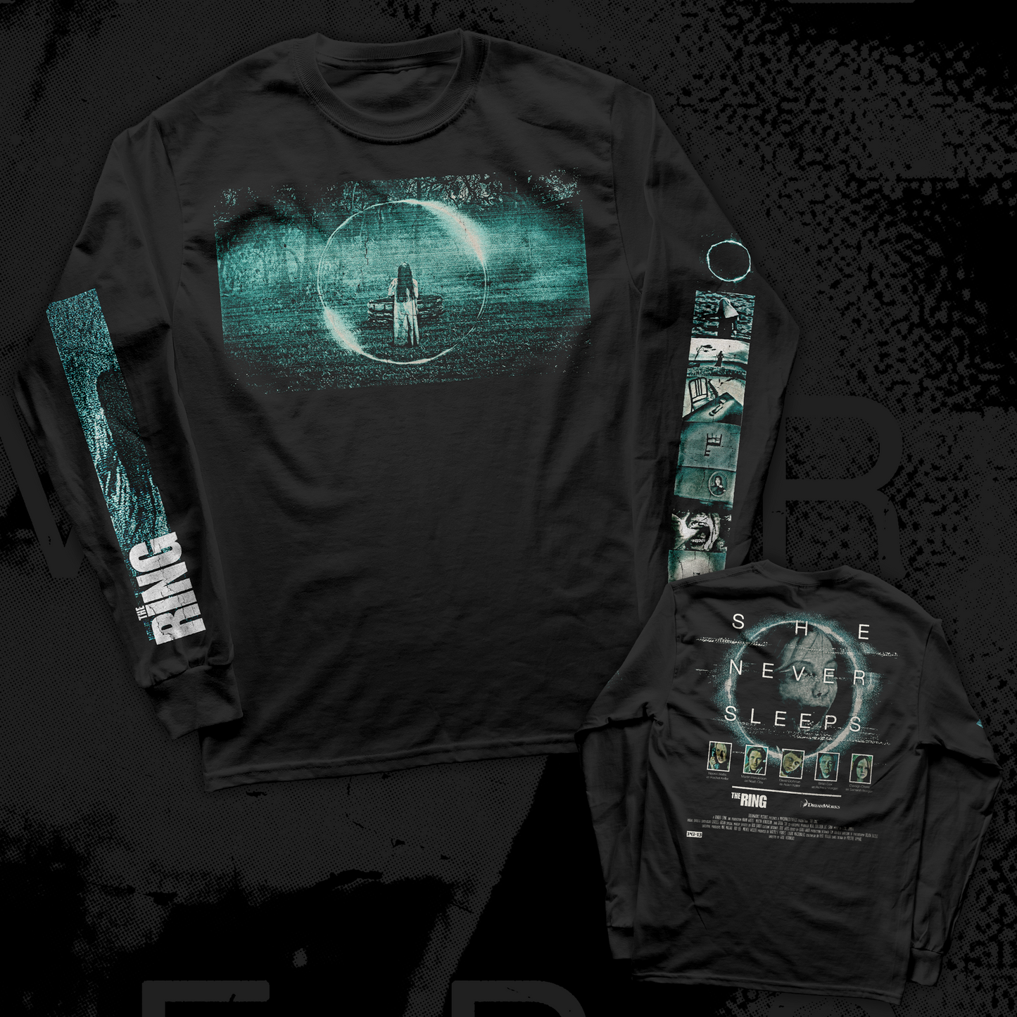 The Ring - She Never Sleeps - Longsleeve