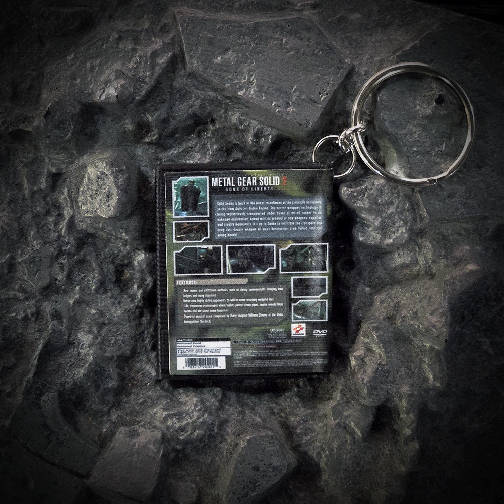 metal gear keychain Metal Gear Solid 2