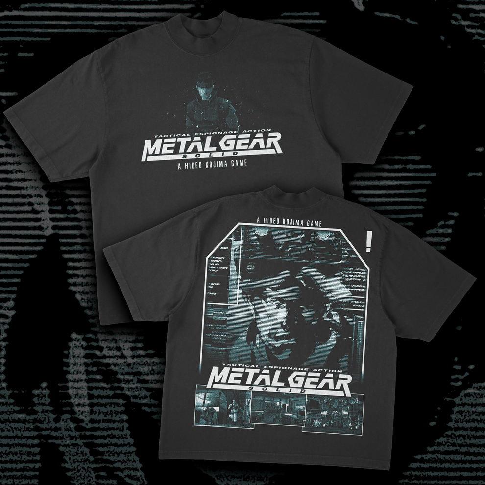 Mgs Merch Box Metal Gear Solid - Double Sided – Prestige Merch Supply
