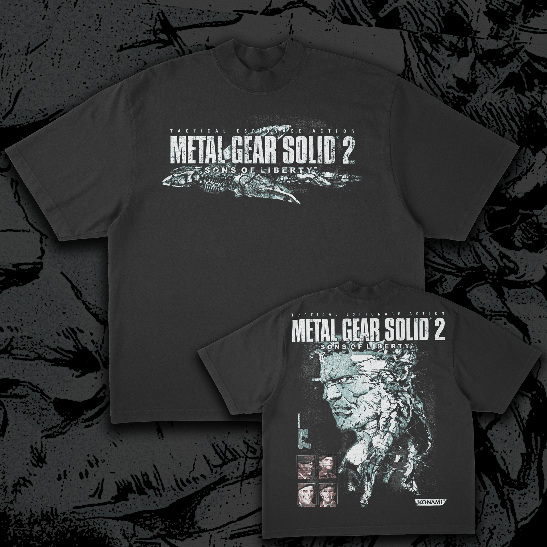 Metal Gear Solid 2 Small / 7.6oz Boxy Heavy Tee