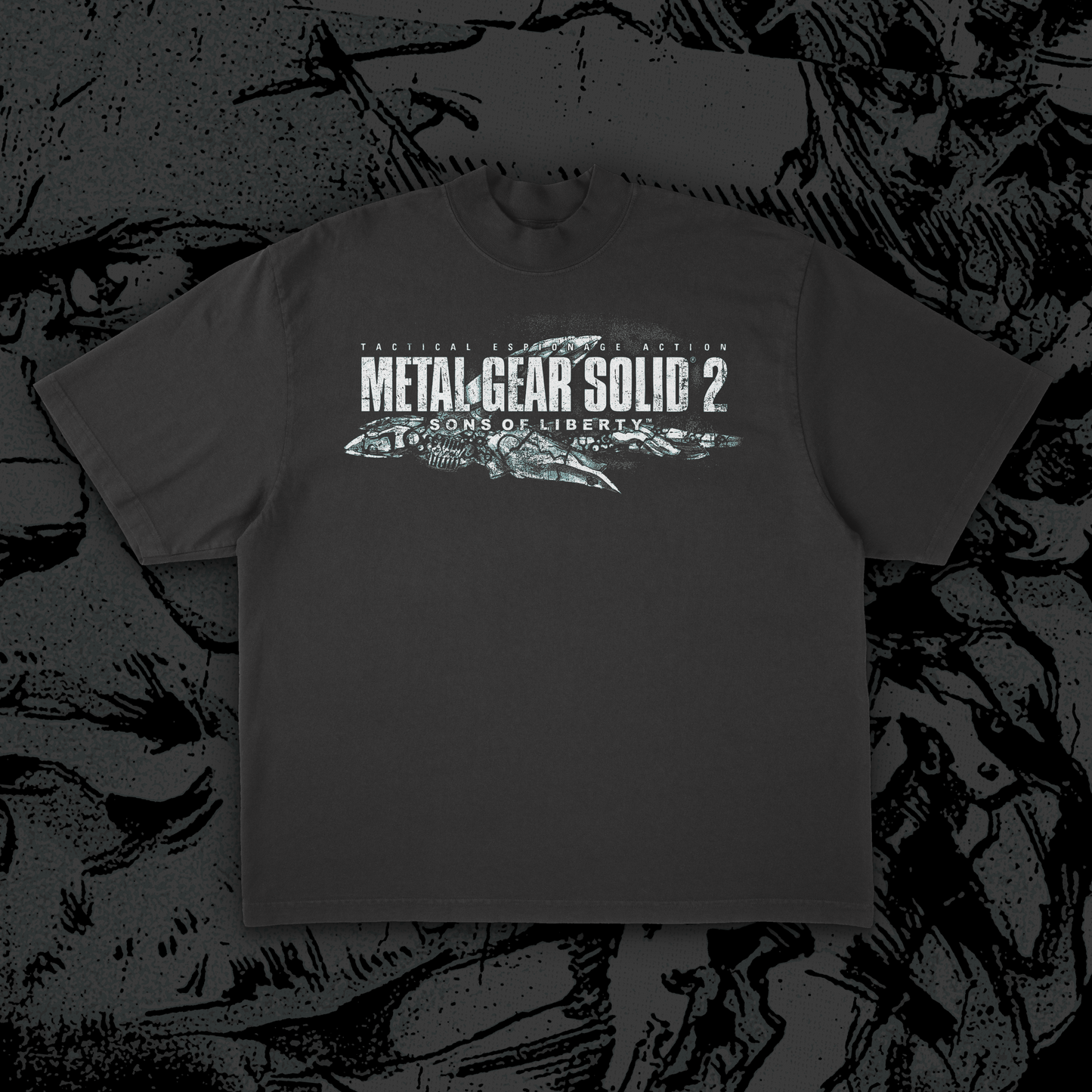 Metal Gear Solid 2 - Heavyweight Boxy Tee