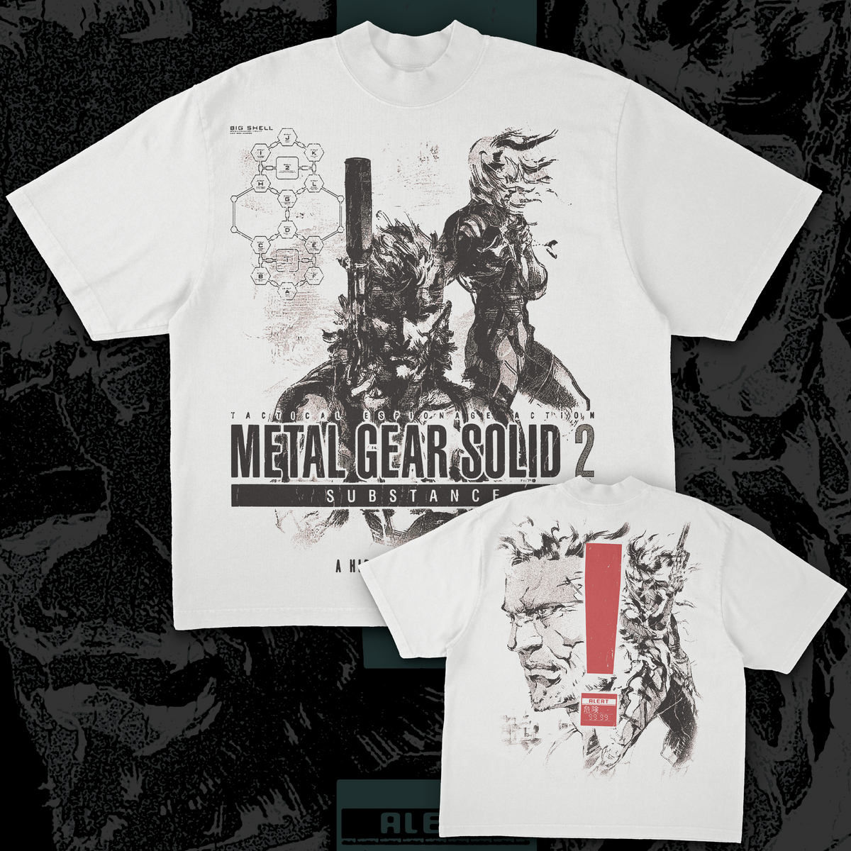 Mgs Merch Box Metal Gear Solid 2 - Big Shell – Prestige Merch Supply