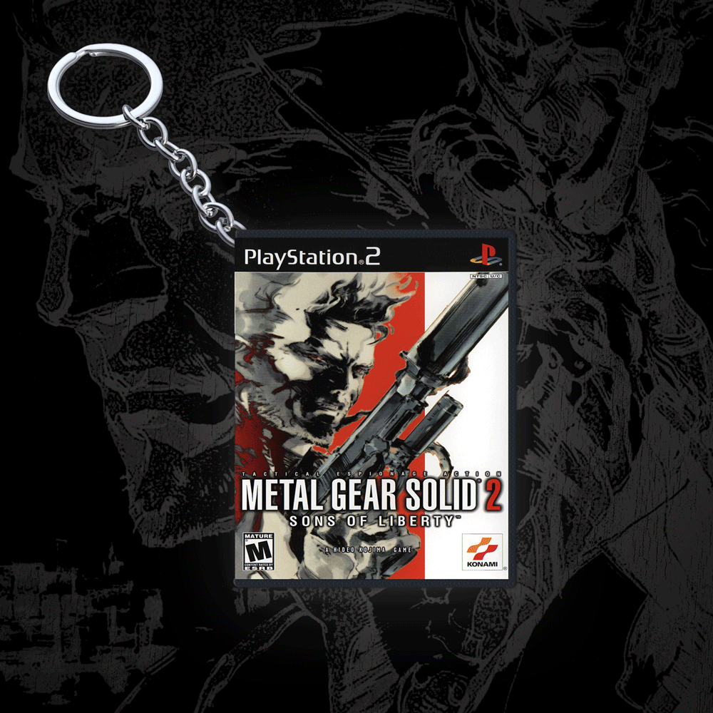 Metal Gear Solid 2 - Keychain