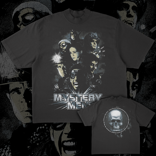 Mystery Men - Boxy Tee Front and Back