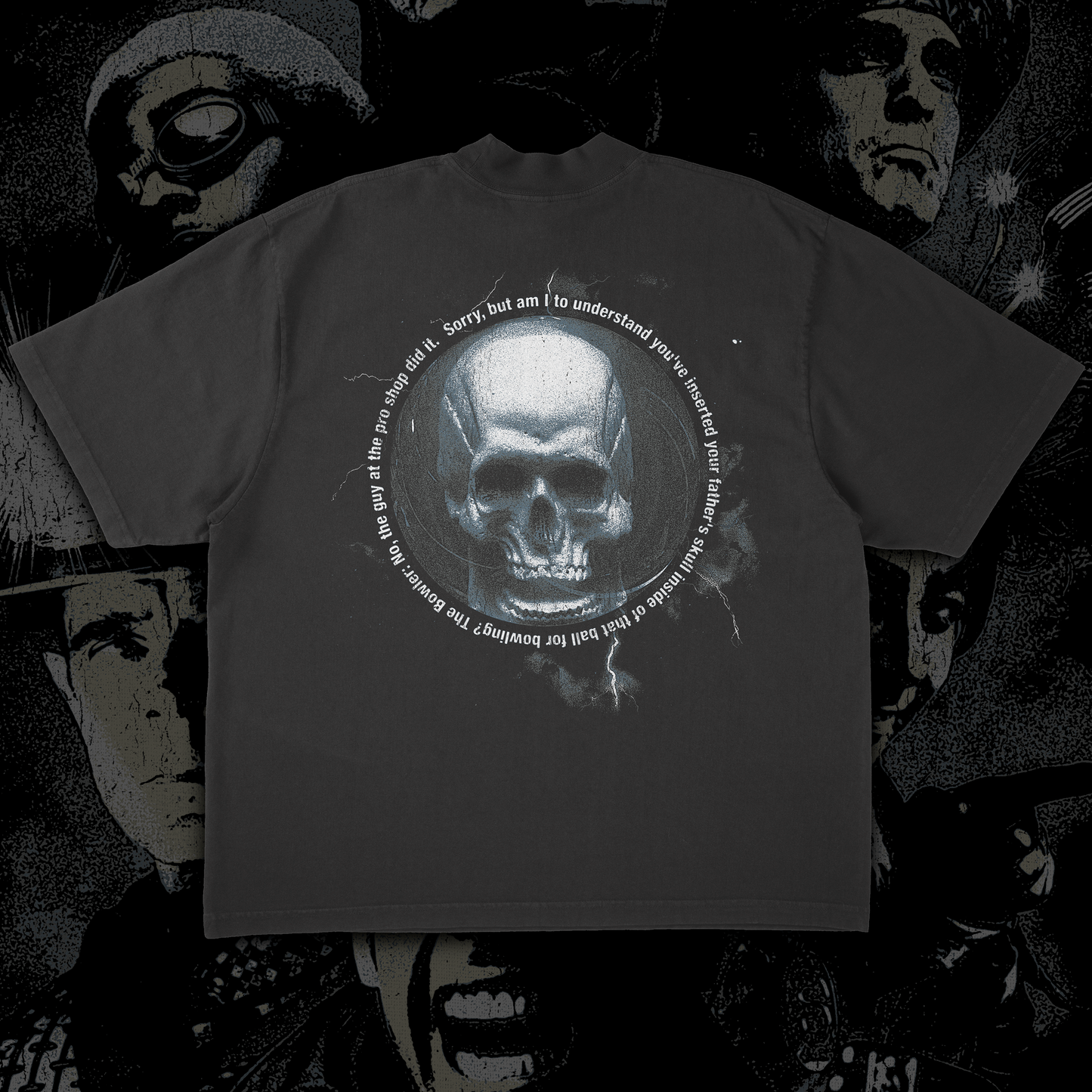 Mystery Men - Boxy Tee Front and Back
