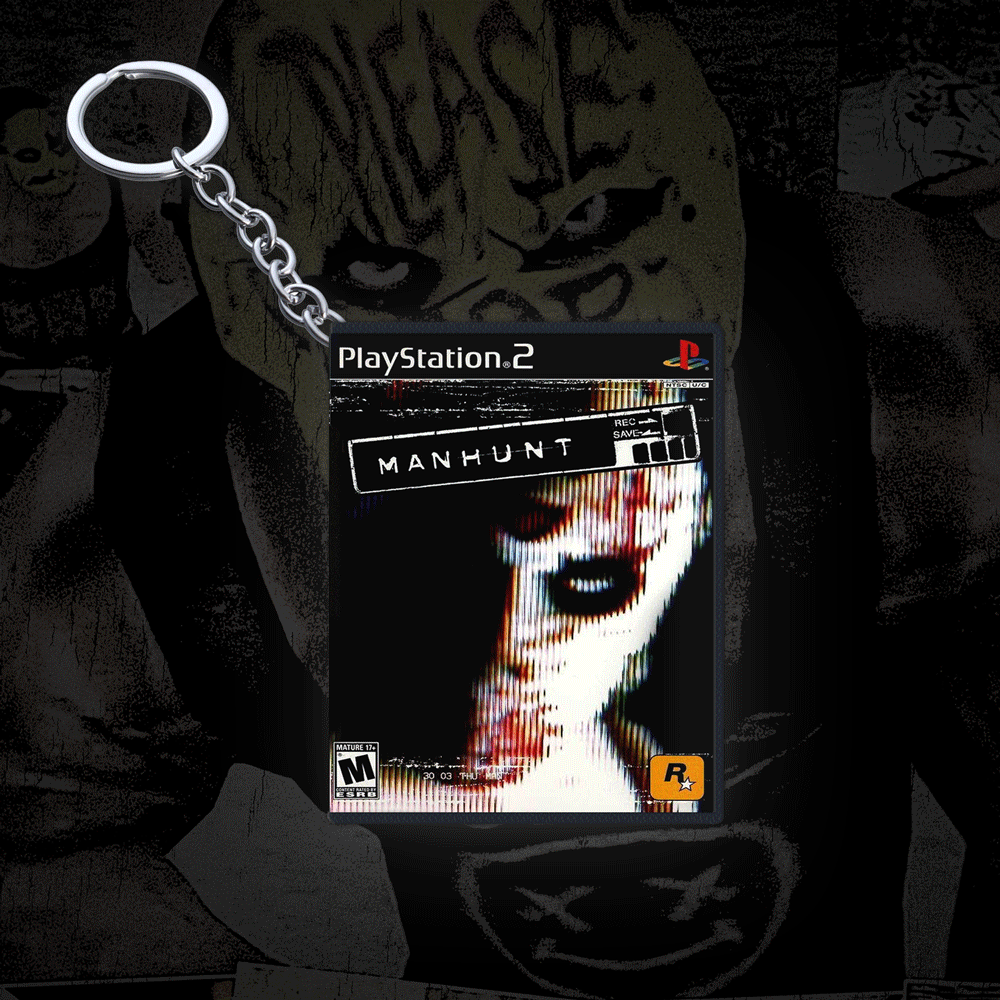 MANHUNT - Keychain