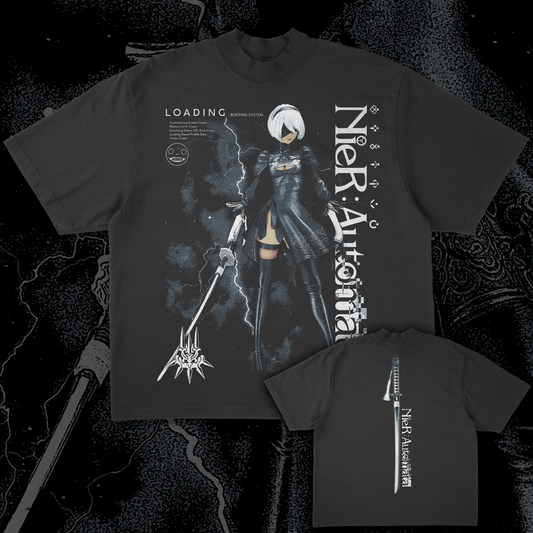 NieR: Automata - Boxy Tee Front and Back