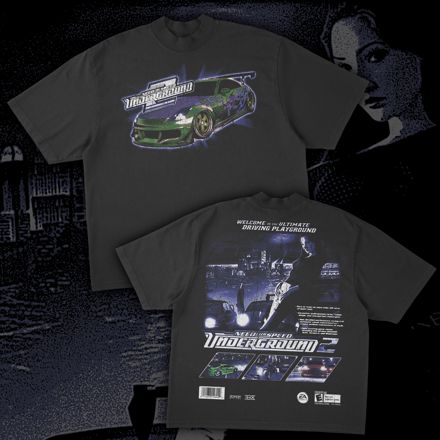 Need For Speed: Underground 2 - Heavyweight Boxy Tee