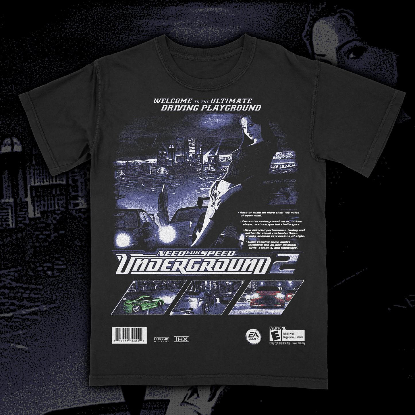 Need For Speed: Underground 2 - Heavyweight Boxy Tee