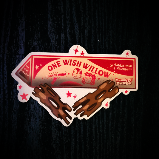 One Wish Willow - Vinyl Sticker