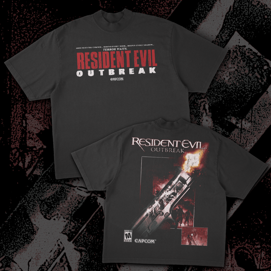 Resident Evil - Outbreak - Heavyweight Boxy Tee