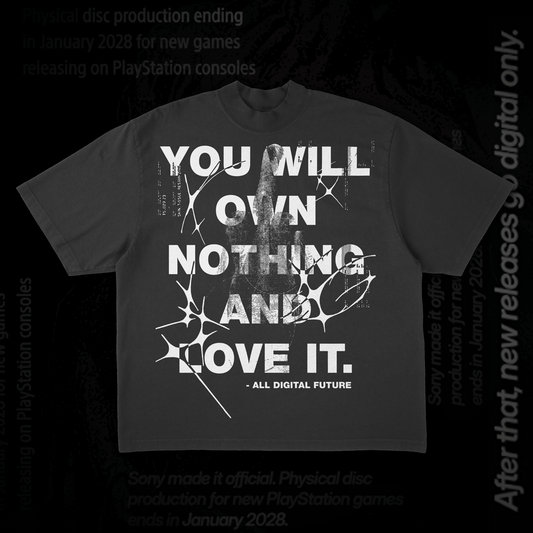 OWN NOTHING AND LOVE IT