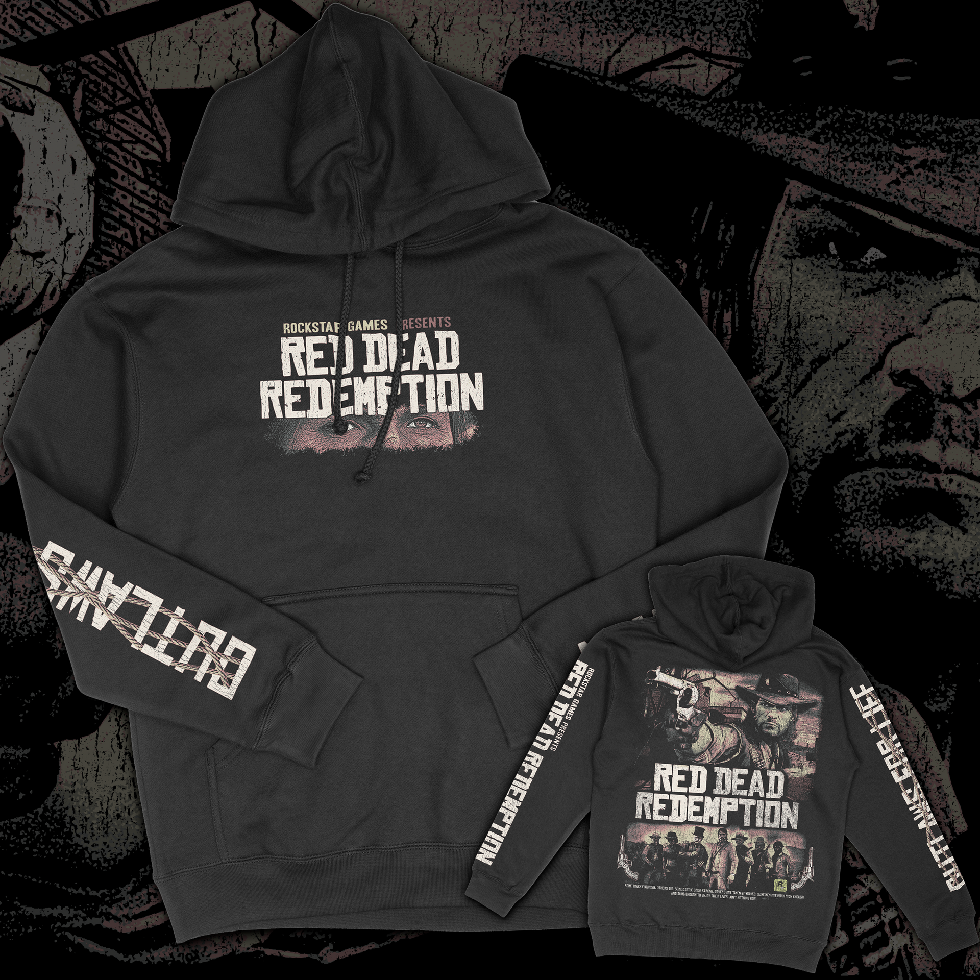 Red dead sale redemption hoodie