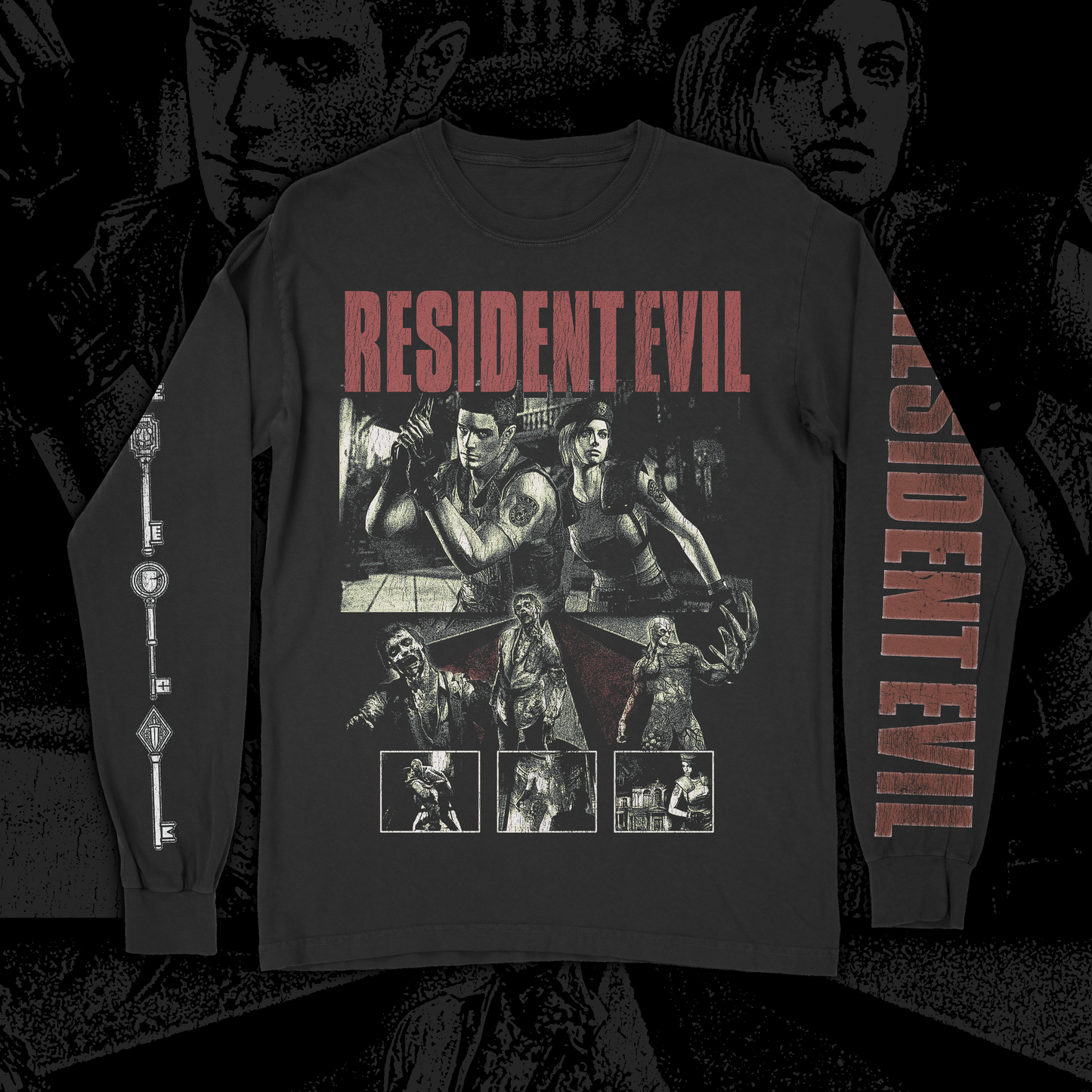 Resident Evil - Spencer Mansion - Longsleeve