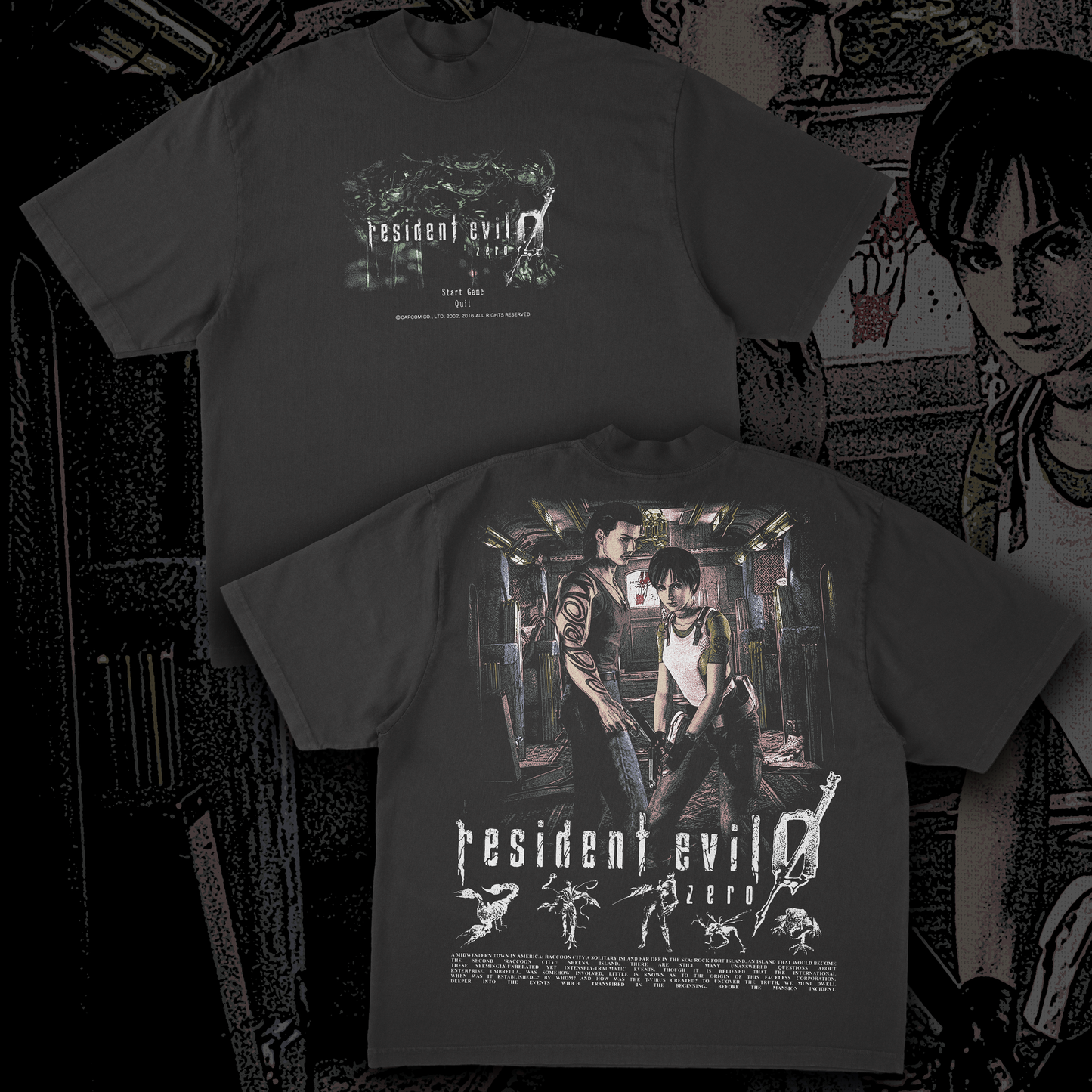 Resident Evil Ø - Front and Back