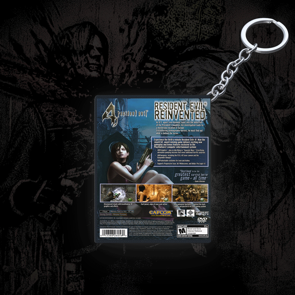 Resident Evil 4 - Keychain