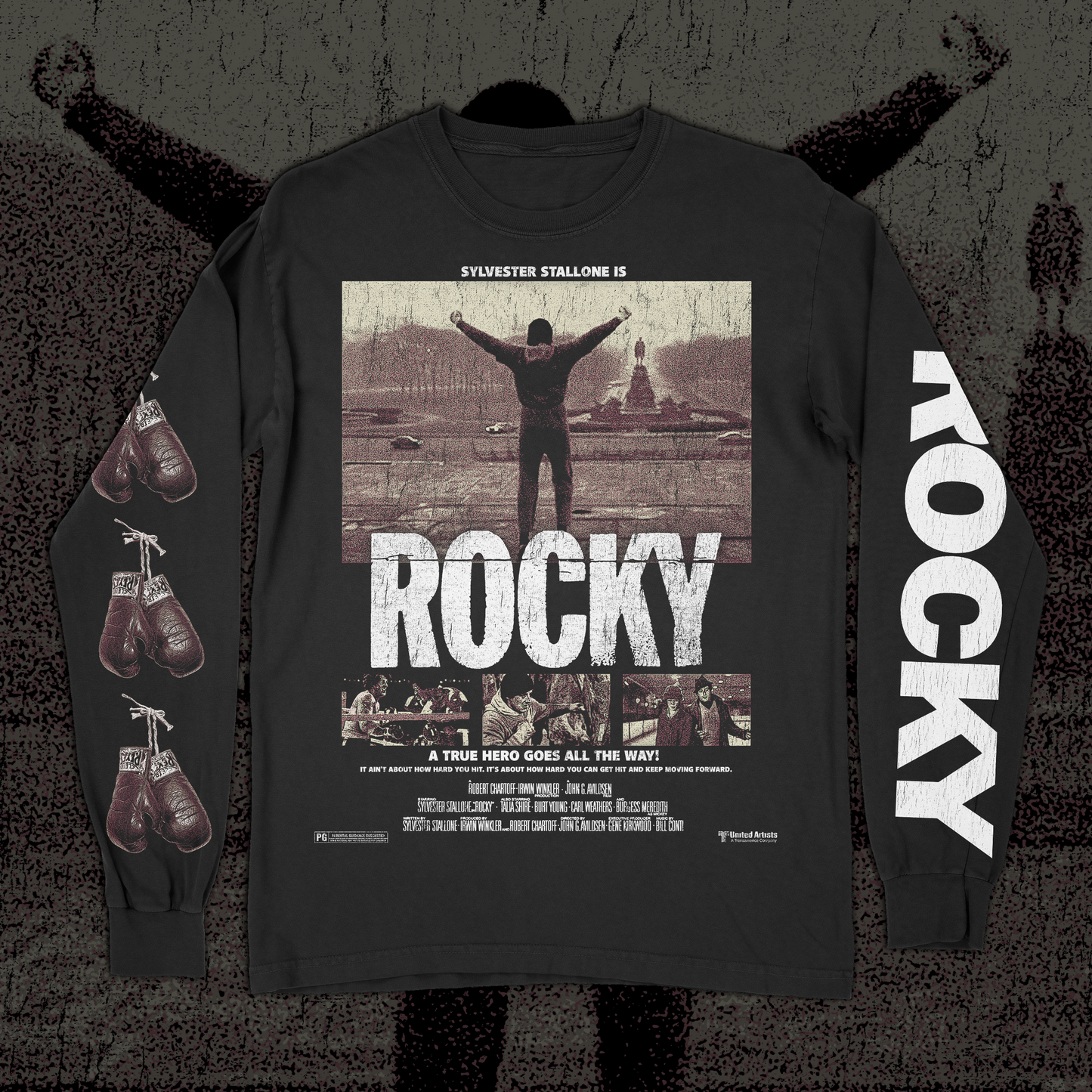 Rocky -  A True Hero - Longsleeve