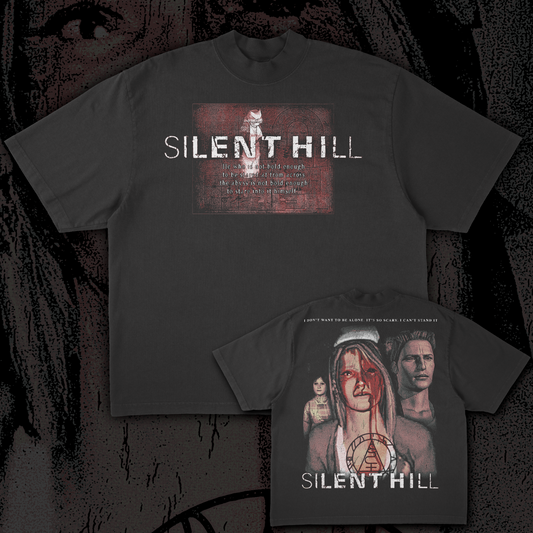 Silent Hill - I don't want to be alone - Heavyweight Boxy Tee