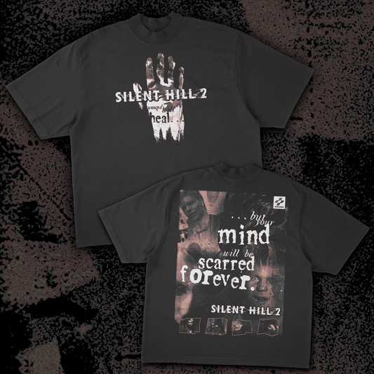 Silent Hill 2 - Scarred Forever - Heavyweight Boxy Tee