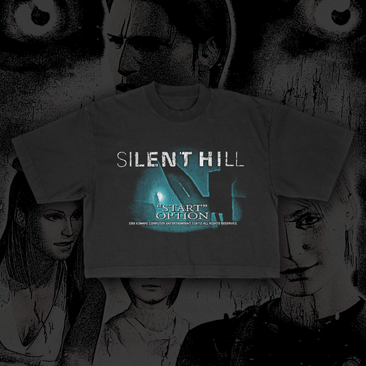 Silent Hill  - Heavyweight Crop Top