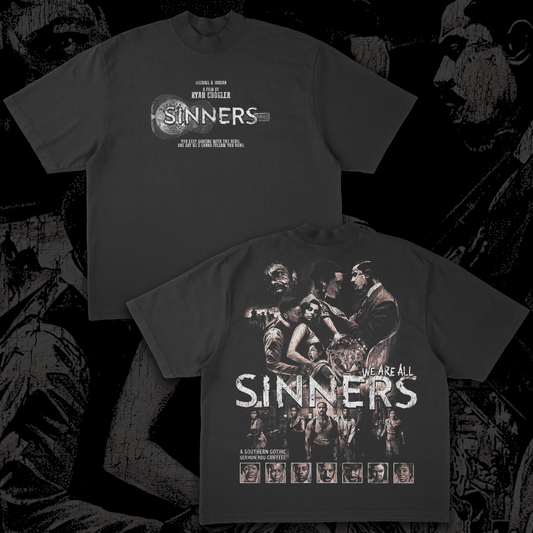 SINNERS - Front and Back Tee
