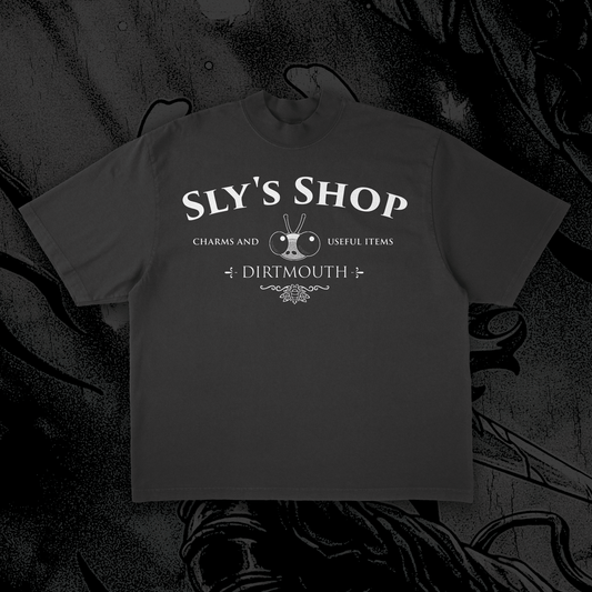 Sly's Shop Tee - Hollow Knight