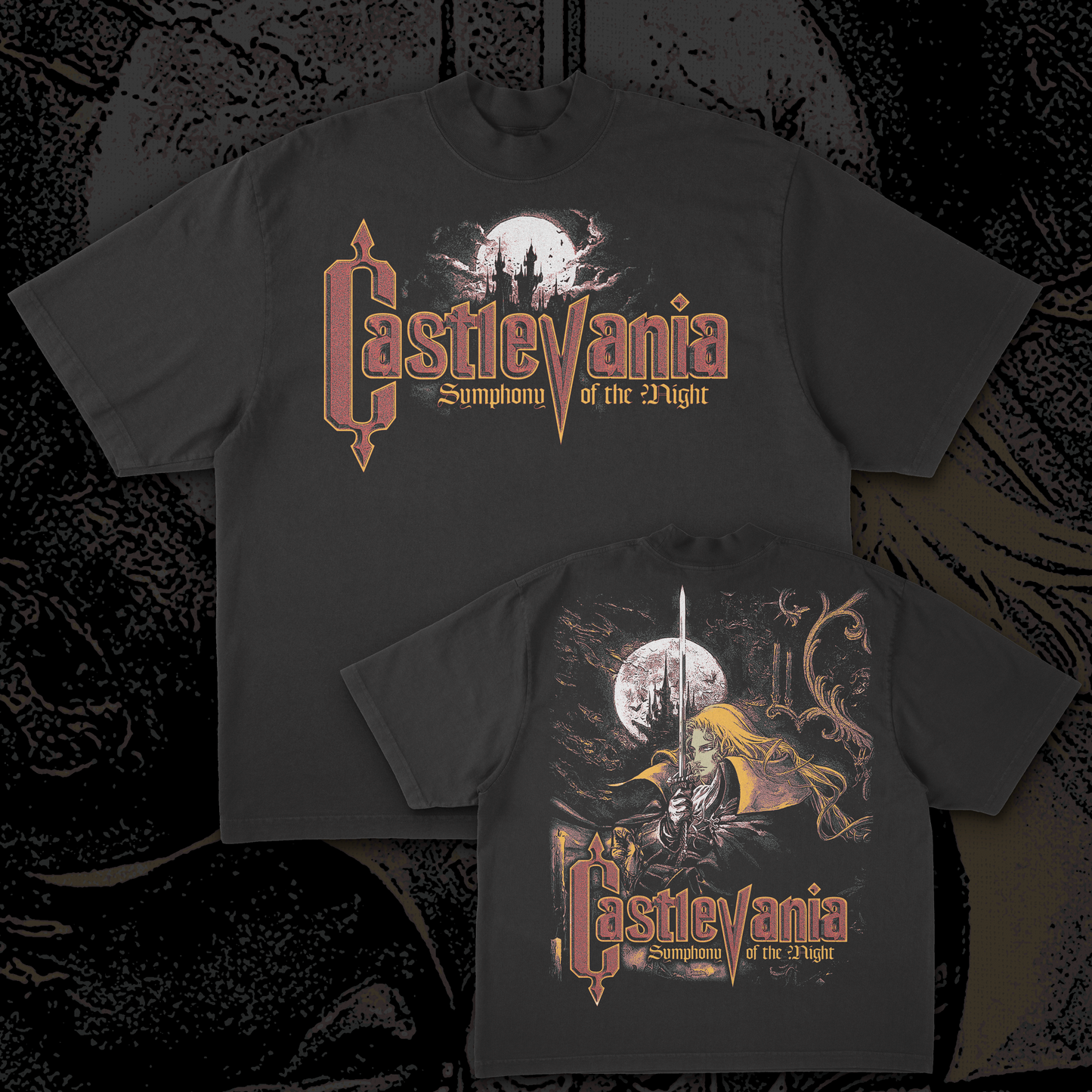 Castlevania - Heavyweight Boxy Tee